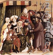 Christ before Pilate painting - Hans Multscher Christ before Pilate art painting